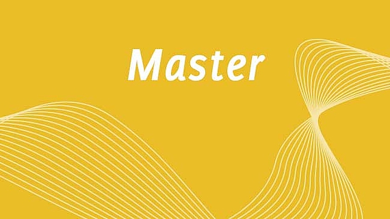 Gelbe Kachel auf der Master steht